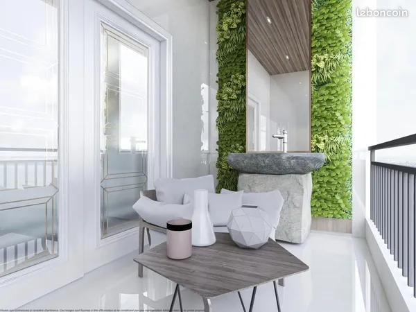 Studio 1 pièce 40 m²
