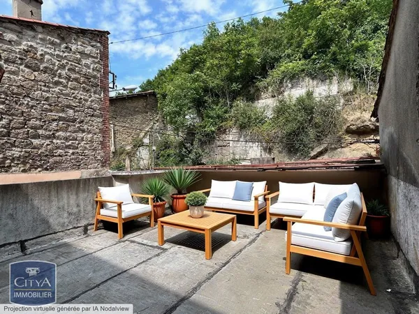 Maison Vente Rive-de-Gier 1p 40m² 50000€