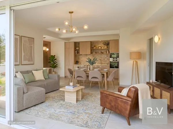 Appartement 3 pièces 63 m²