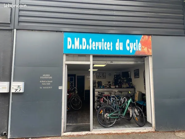 Commerces et réparation de cycles
