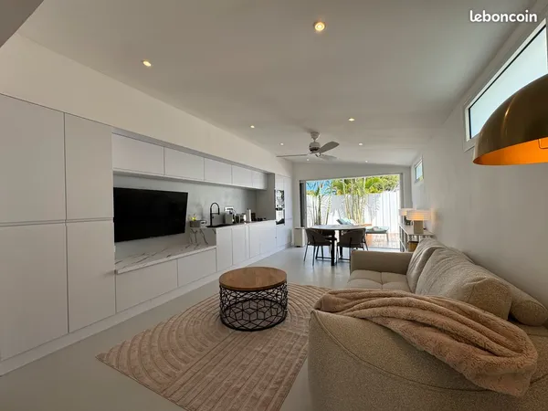 T2 meublé haut de gamme avec terrasse & jacuzzi