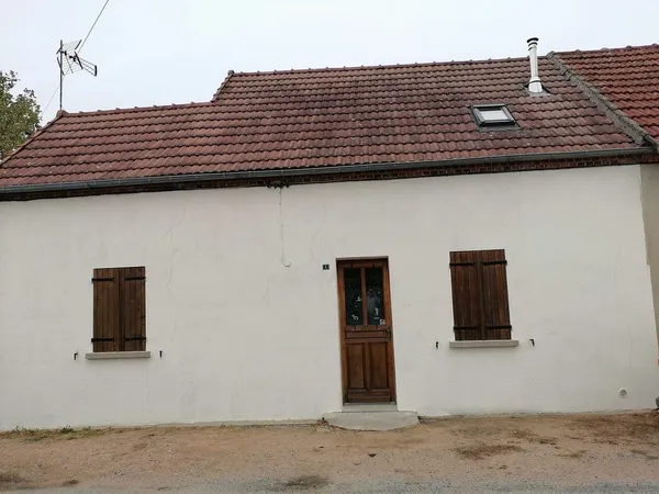 maison avec terrain et puit