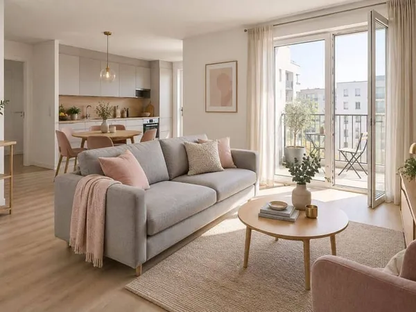 Appartement 3 pièces 59 m²