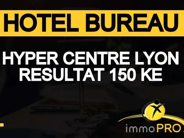 Vente hôtel social en plein coeur du centre Lyon 2