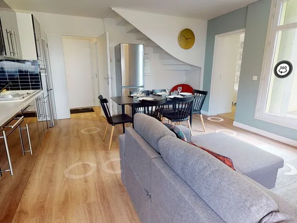 Appartement récent en coliving au pied des gares