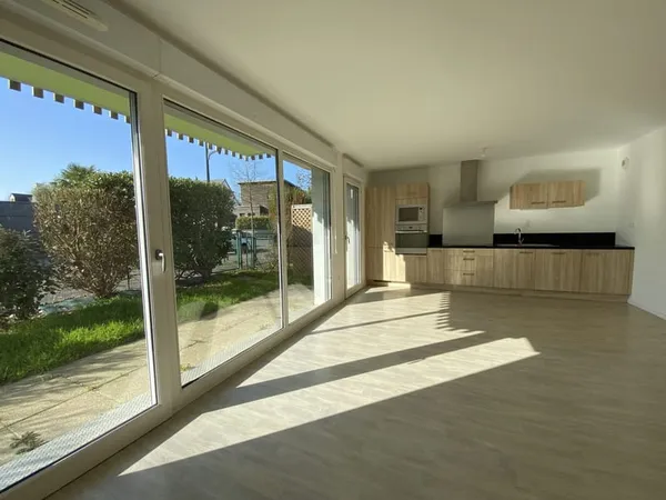 Appartement 3 chambres en en rez-de-jardin
