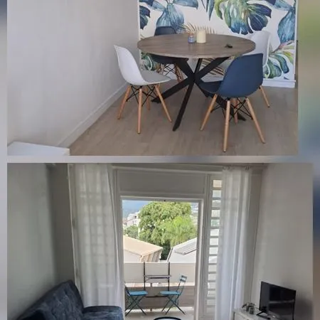 Appartement T3 meublé 68m2 - Saint-Denis Bas de la Rivière