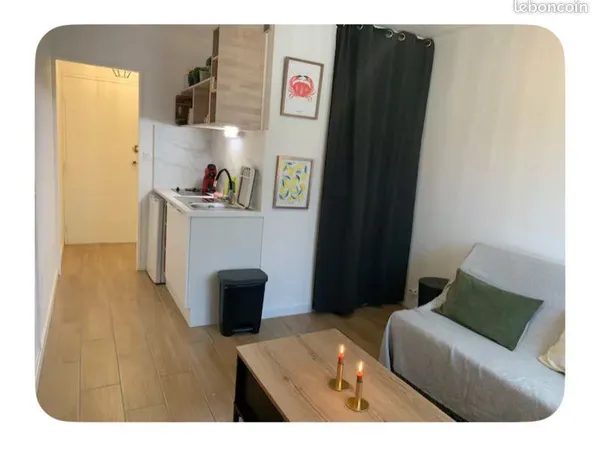 Studio meuble à louer