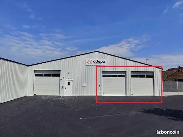 Grand garage / dépôt 60 m²