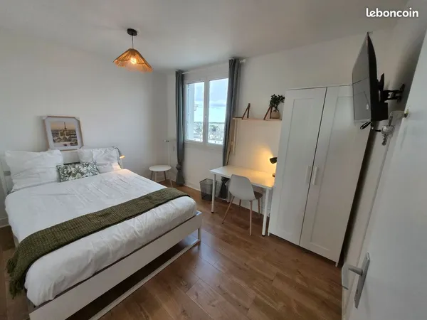 Colocation meublée - 4 chambres - saint-jacques-de-la-lande