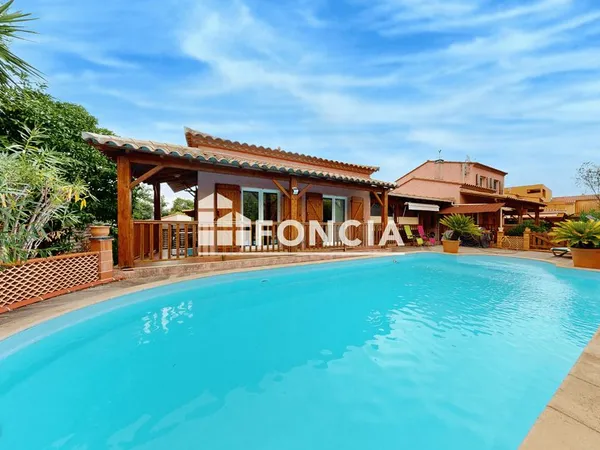 Villa avec piscine, T2 indépendant et jardin sans vis-à-vis