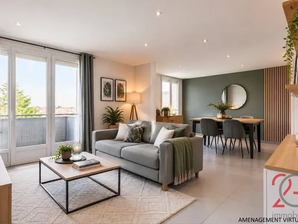 Appartement T4 80m2 3 chambres