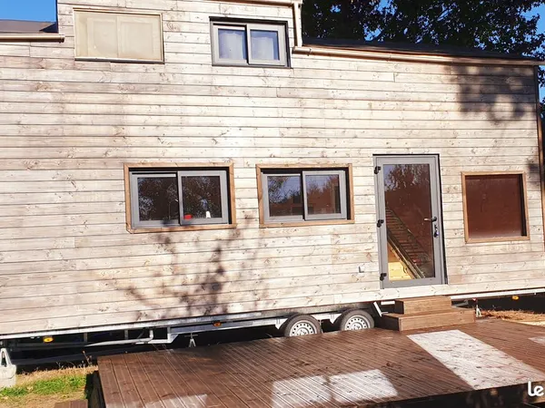Tiny house 21 m² lumineuse avec 2 mezzanines