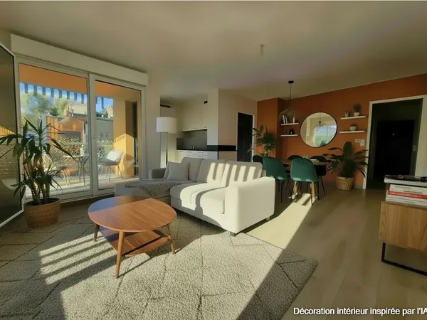NANTES - OLIVETTES - 63 M² - 3 PIÈCES - TERRASSE - GARAGE