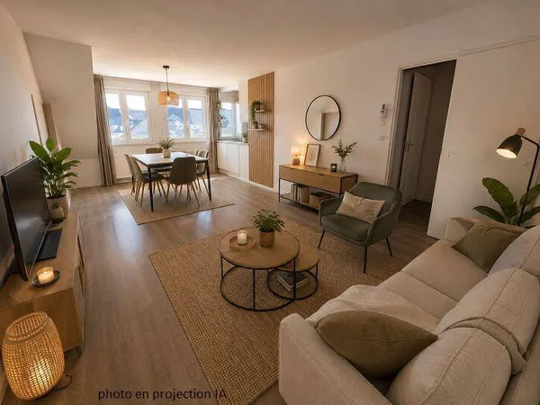 Appartement 3 pièces 68 m²