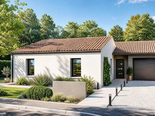 Terrain + maison 89 m²