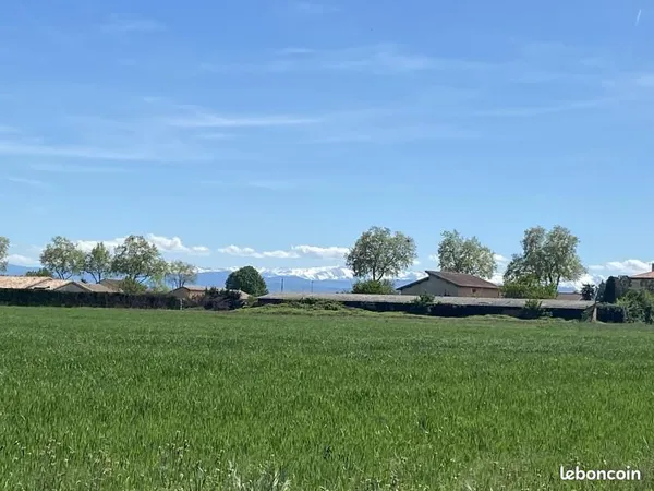 Terrain 1 000 m² Laffite Vigordane