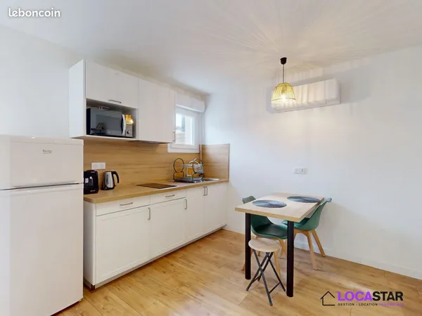 Studio 1 pièce 23 m²