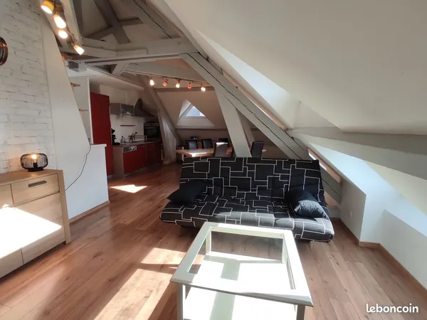 T3 MEUBLÉ - HYPER CENTRE - 92 m² AU SOL - SANS FRAIS D'AGENCE