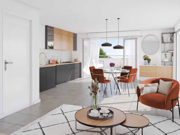 Appartement 3 pièces 64 m²