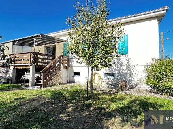 MAISON 5 PIÈCES SEMUSSAC QUARTIER TRIGNAC AVEC GRAND SOUS-SO