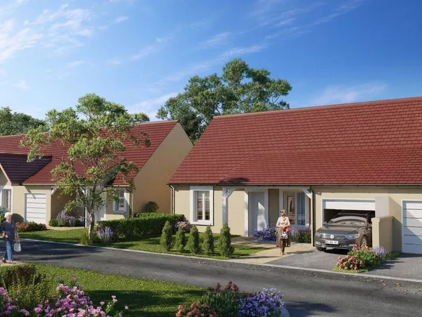 Maison de plain-pied 2 pièces 53 m²