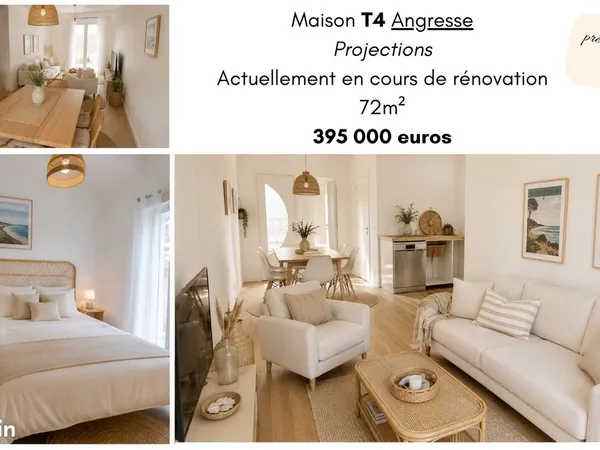 ANGRESSE - Maison 3 chambres entièrement rénovée CLIMATISATION - Jardin - Plages à 7 min