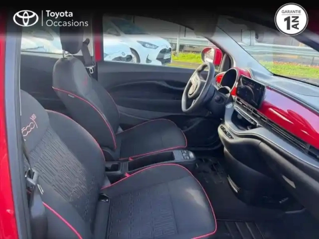 Fiat 500 e 95ch (red) — photo 6