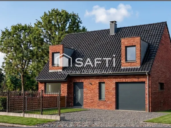 MAISON INDIVIDUELLE NEUVE SEMI PLAIN-PIED - SAULTAIN
