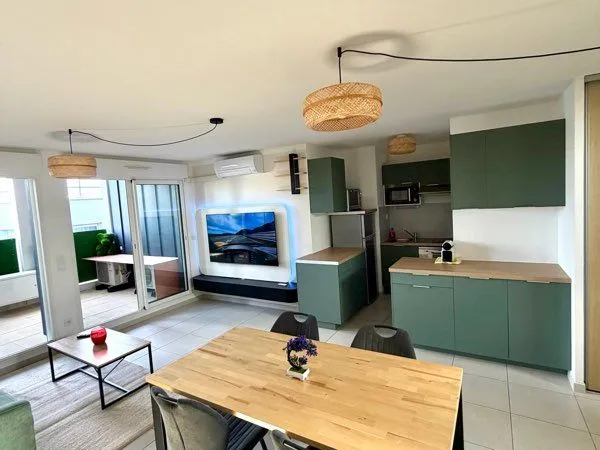 Appartement T2 55m² dernier étage