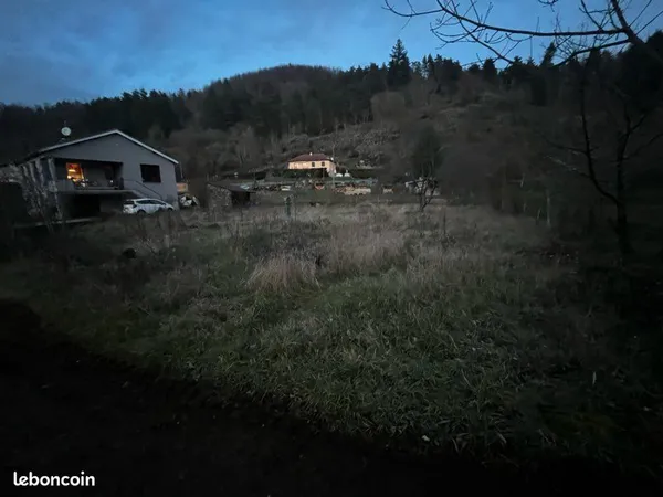 Terrain avec permis de construire