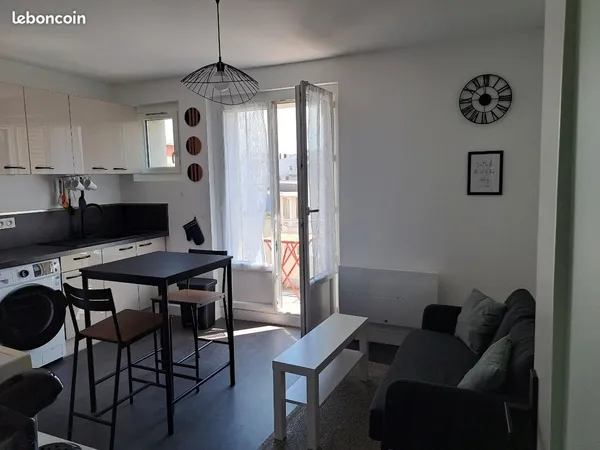 T3 Meublé | 2 chambres | Tout équipé | Bail solidaire