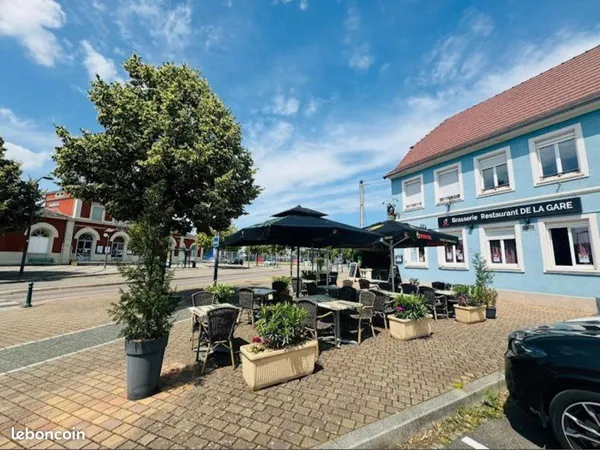 Cession Droit au Bail Restaurant - Face Gare Bischwiller (130m²)