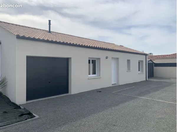 Maison 3 chambres + garage