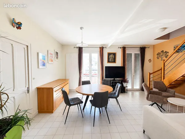 Duplex 5 pièces 92 m²