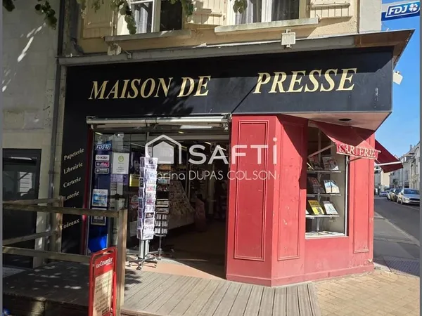 Fonds de Commerce Presse, Librairie, FDJ , Papeterie , Relais colis