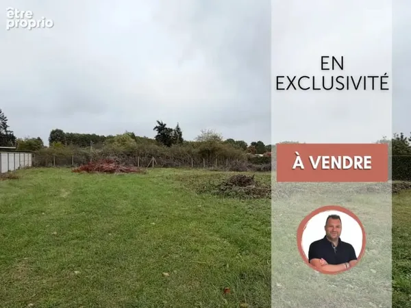 Terrain de 1060 m2 viabilisé à proximité de Anet sur la commune de Sorel Moussel