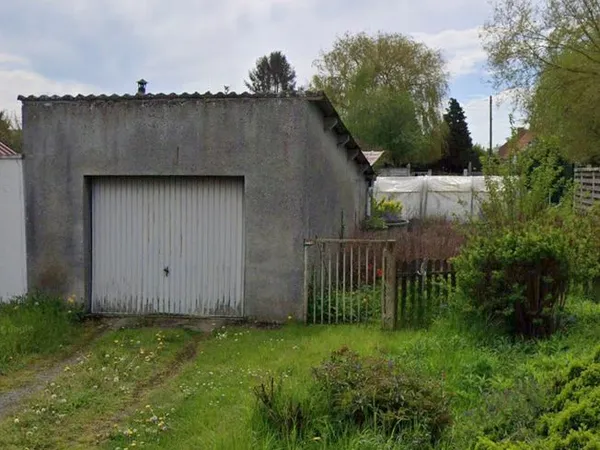 Terrain à bâtir avec garage à Marchiennes