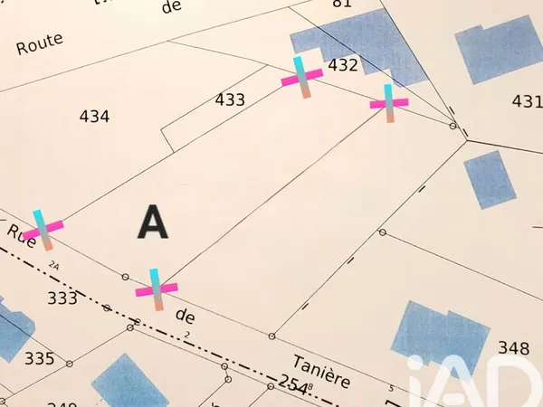 Vente Terrain à bâtir 776 m²