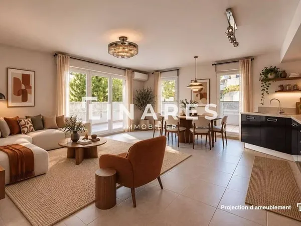 Appartement 4 pièces 90 m²