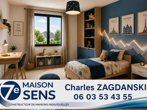 Maison neuve 5 pièces 108 m²