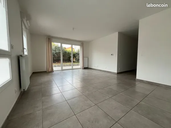 Appartement T3 en rez de jardin
