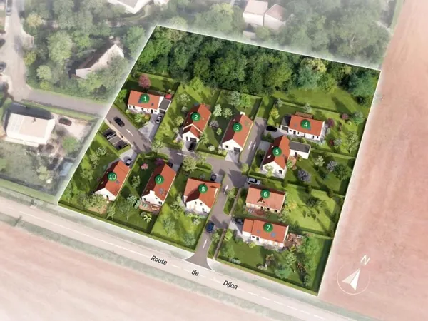 Terrain 630 m² Pasques