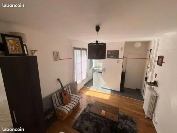 Studio meublé centre ville La Garenne Colombes