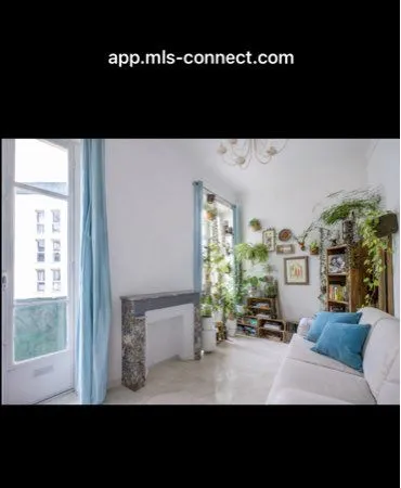 3 pièces 2 chambres à louer à Nice Libération