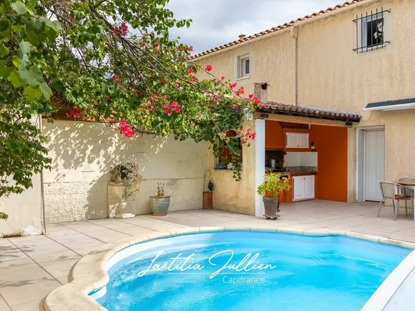 Exclusivité - Marseille 11e - Maison T4 Avec Piscine, Jardin Et Garage - Résidence Sécurisée
