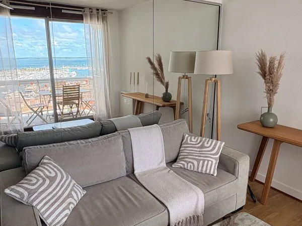 Location studio meublé vue imprenable Bassin d'Arcachon
