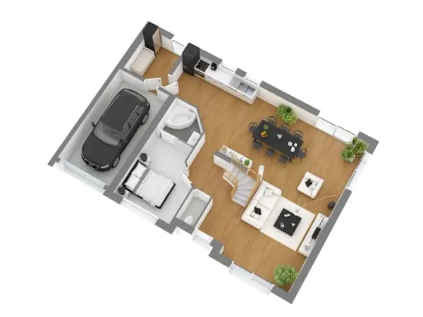 Maison neuve 5 pièces 127 m²