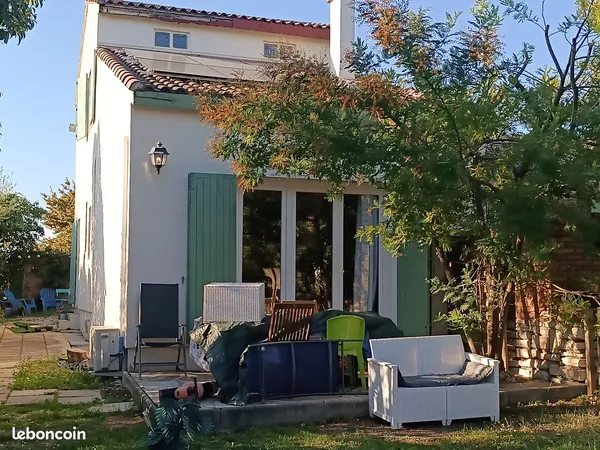 Villa meublée jardin T3 ALES 8kms