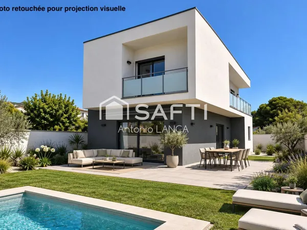 Villa contemporaine NEUVE - 125 m², 4 chambres... jamais habitée, prête à vous accueillir !